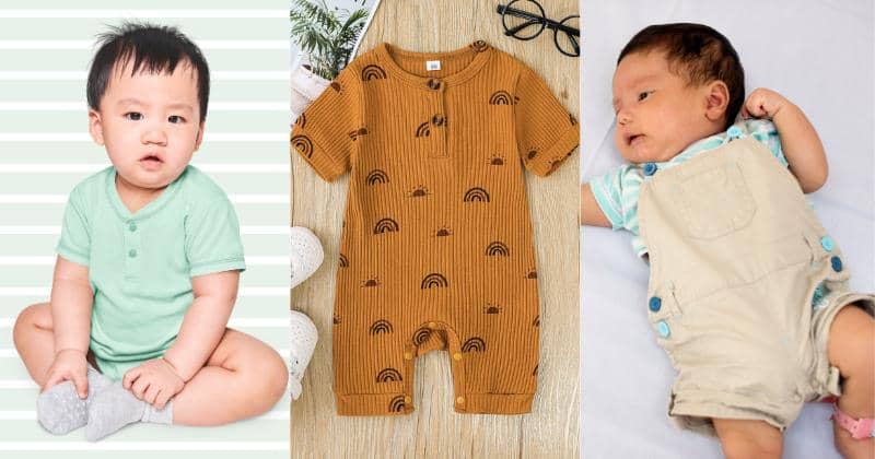 12 Rekomendasi Playsuit untuk Bayi, Lucu dan Gemas